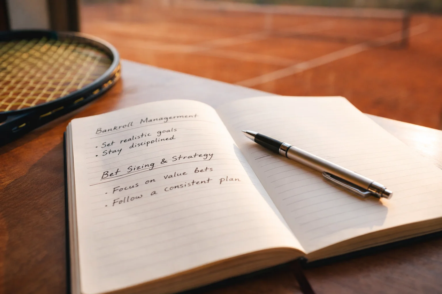 Bankroll management tennis weddenschappen budget
